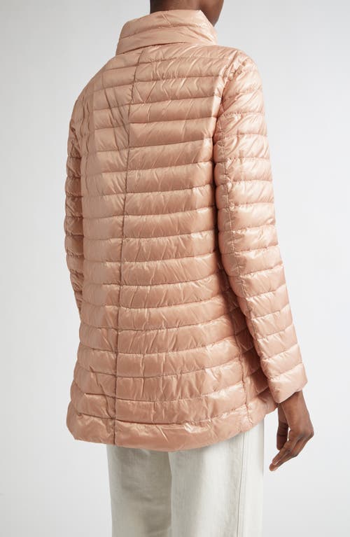 Herno Ultralight Reversible Down Puffer Jacket In Pink