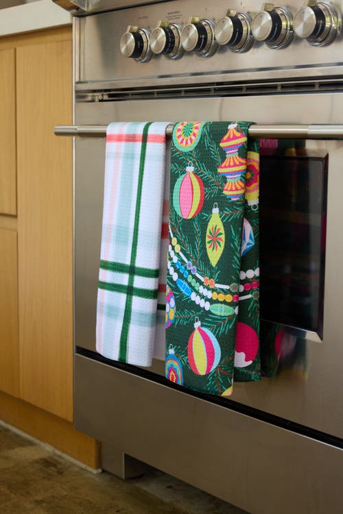 Geometry Kitchen Tea Towel Set In Multi