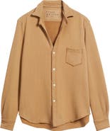 Frank & Eileen Eileen Relaxed Terry Button-Up Shirt