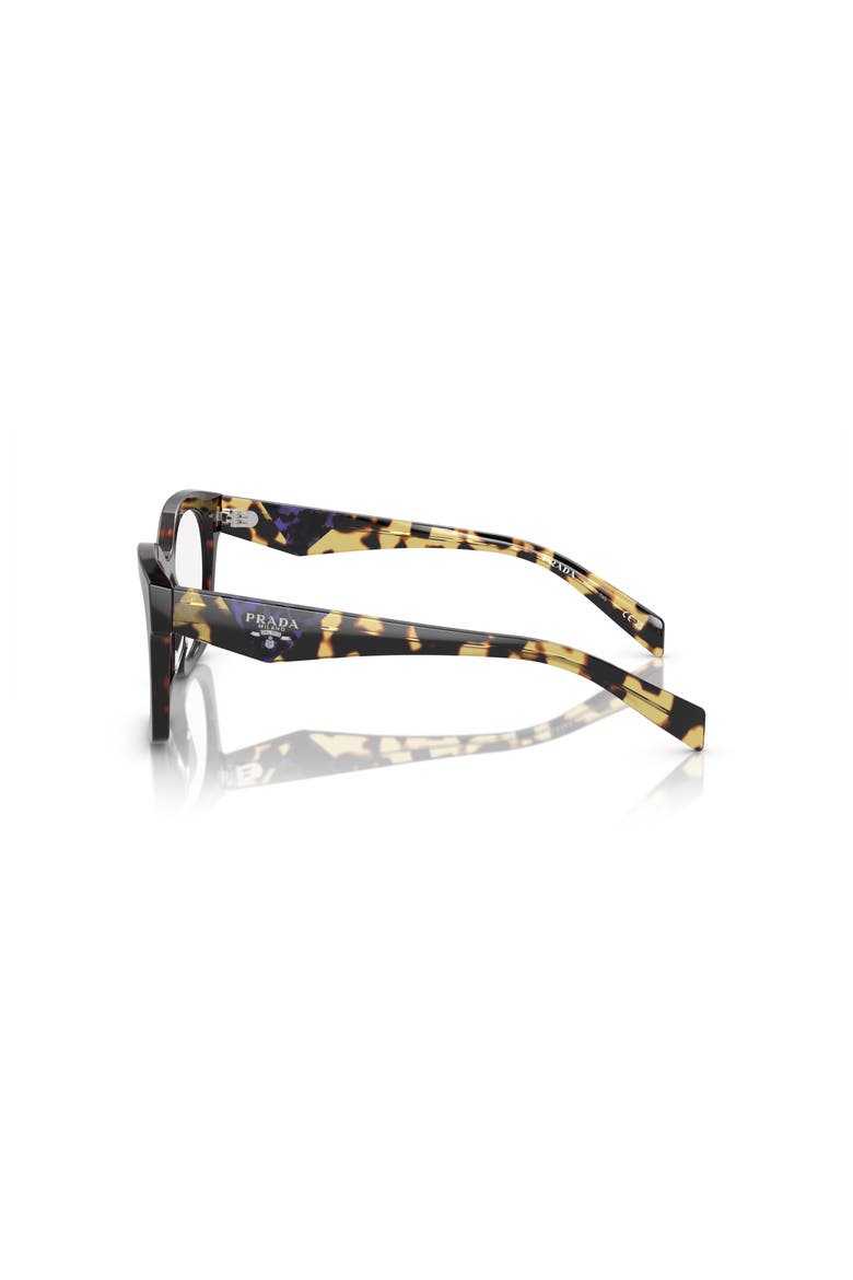 52mm Irregular optical glasses, Alternate, color, Tortoise