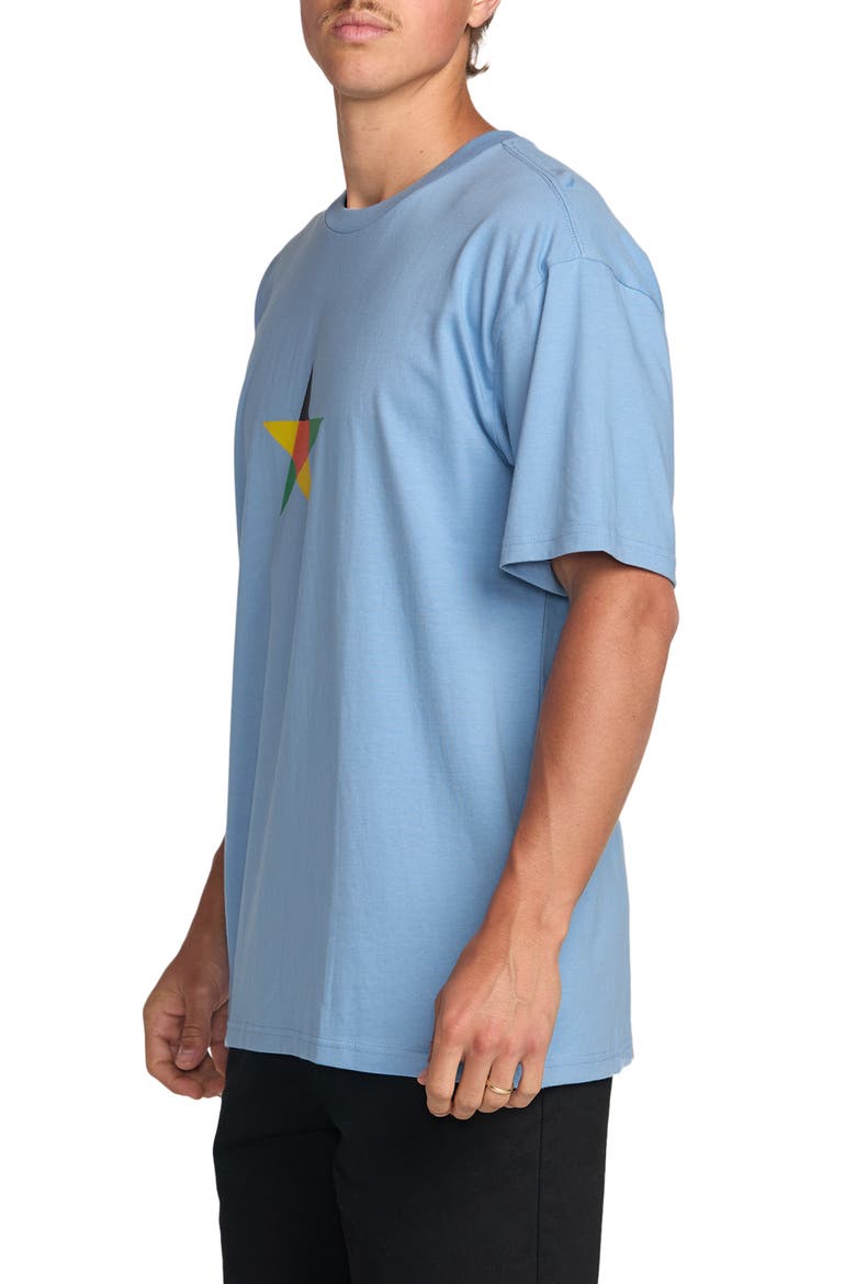 Star Graphic T-Shirt, Alternate, color, SKY
