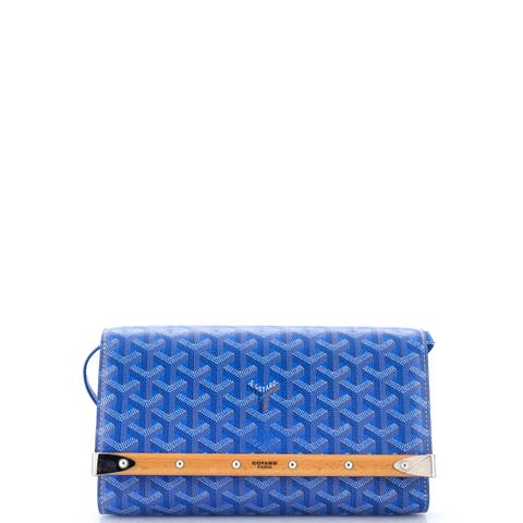 Monte Carlo Clutch with Strap Coated Canvas PM