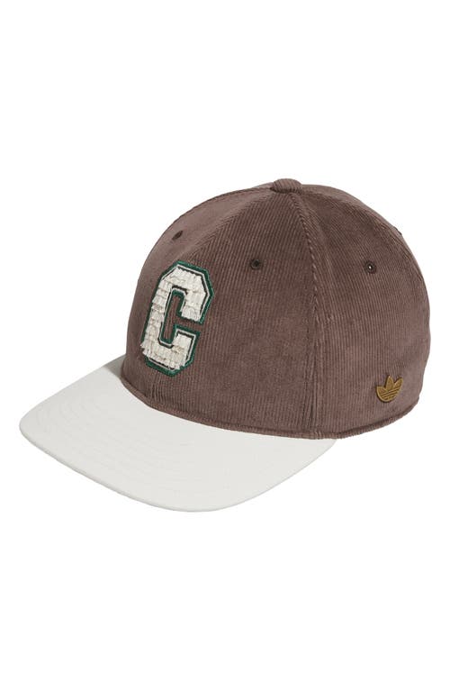 Adidas Originals X Clot By Edison Chen Cotton Corduroy Baseball Cap In Multi