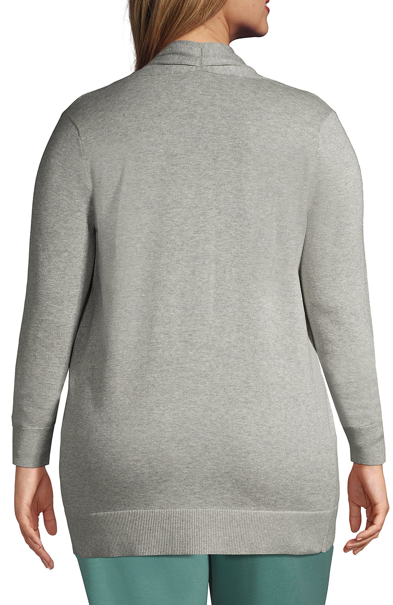 Long Sleeve Open Long Cardigan Sweater - image 4