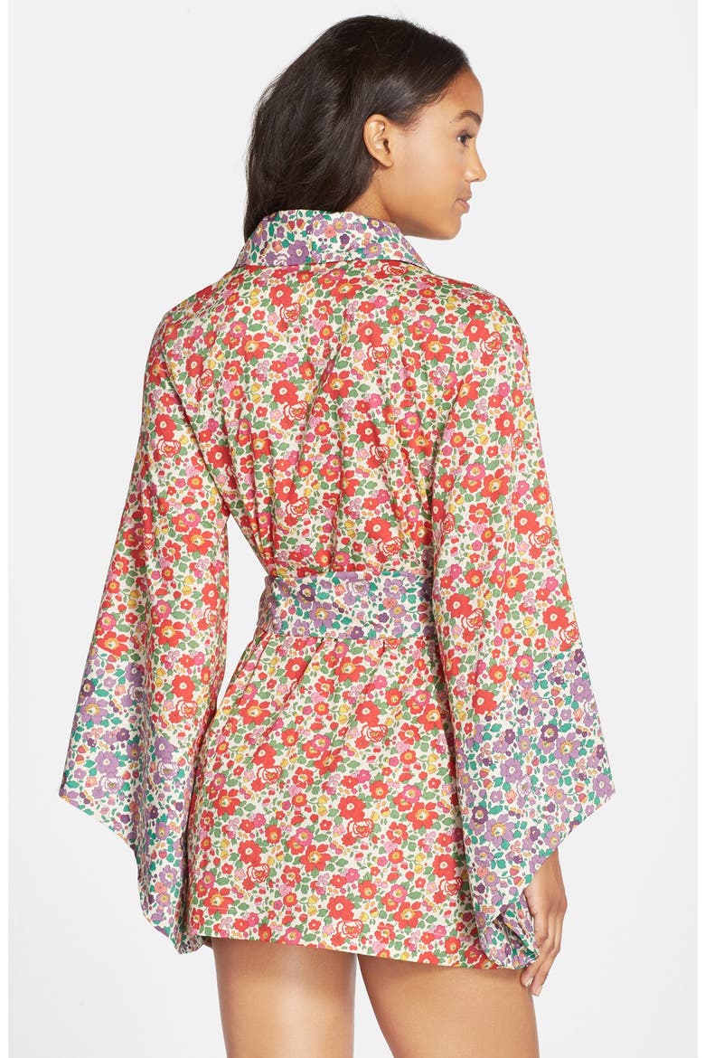 Floral Print Kimono, Alternate, color, BETSY