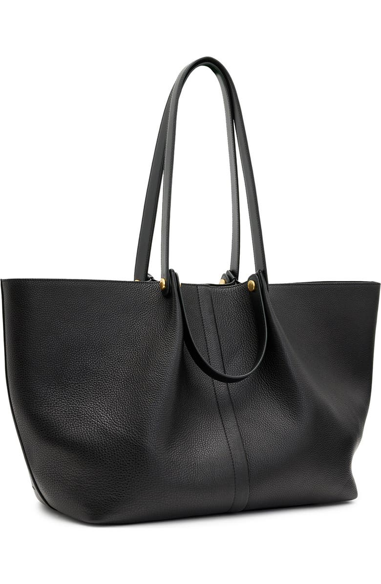 AllSaints Allington Leather Tote, Alternate, color,