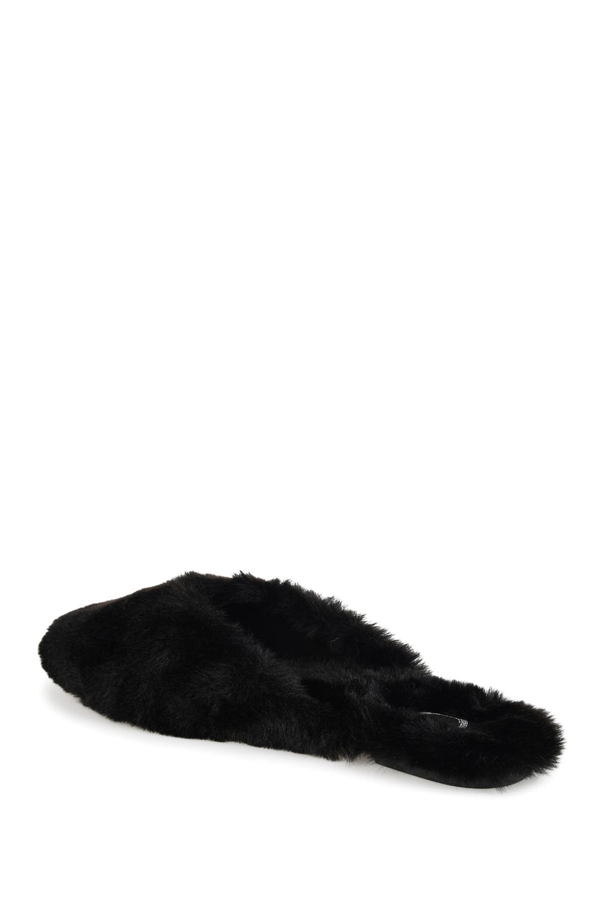 Journee Collection JOURNEE Sundown Faux Fur Slipper, Alternate, color, 