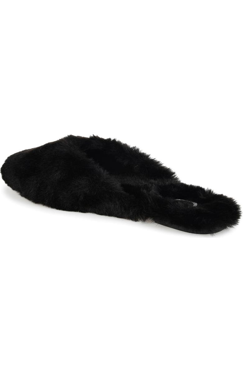 Journee Collection JOURNEE Sundown Faux Fur Slipper, Alternate, color,