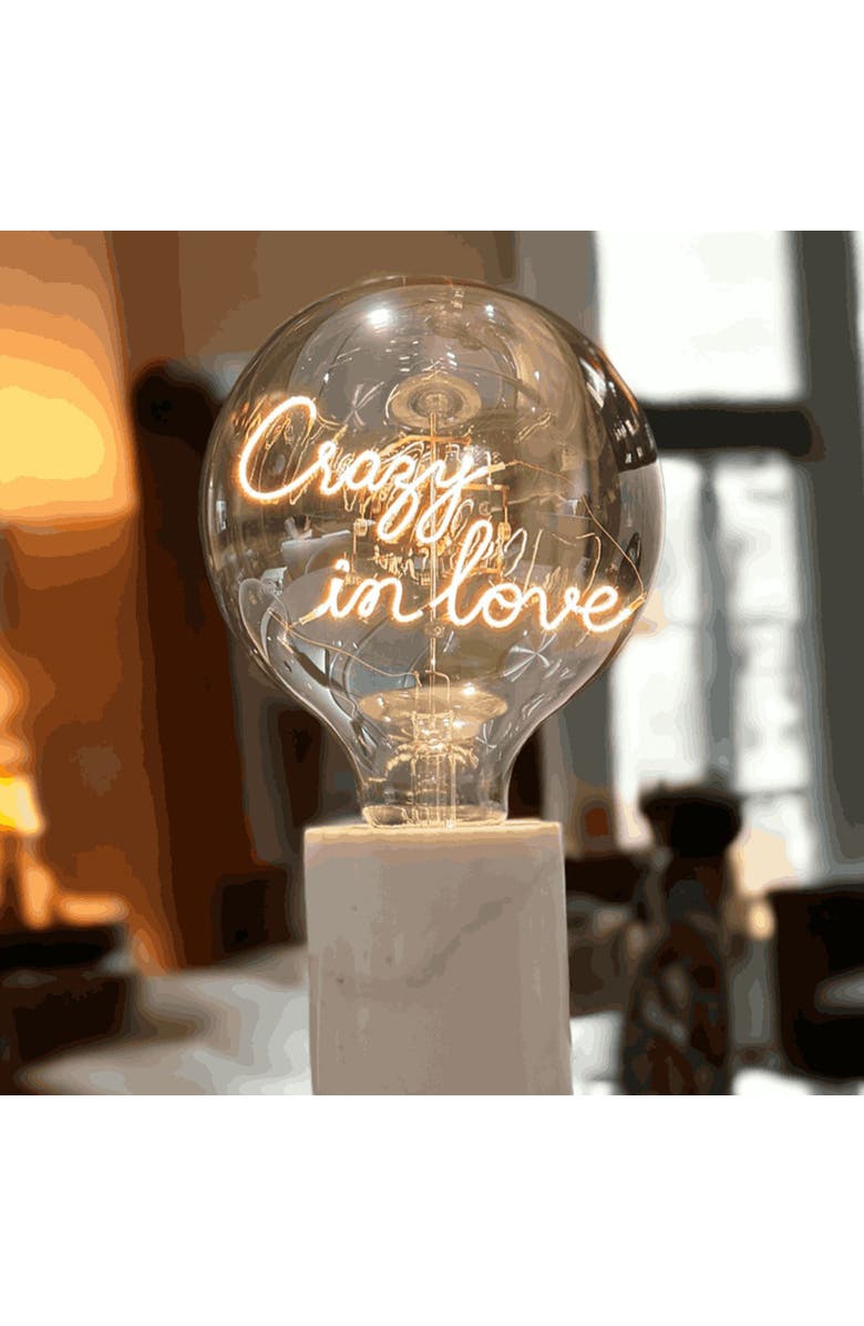 MITB In Love Portable Table Lamp, Alternate, color, Black