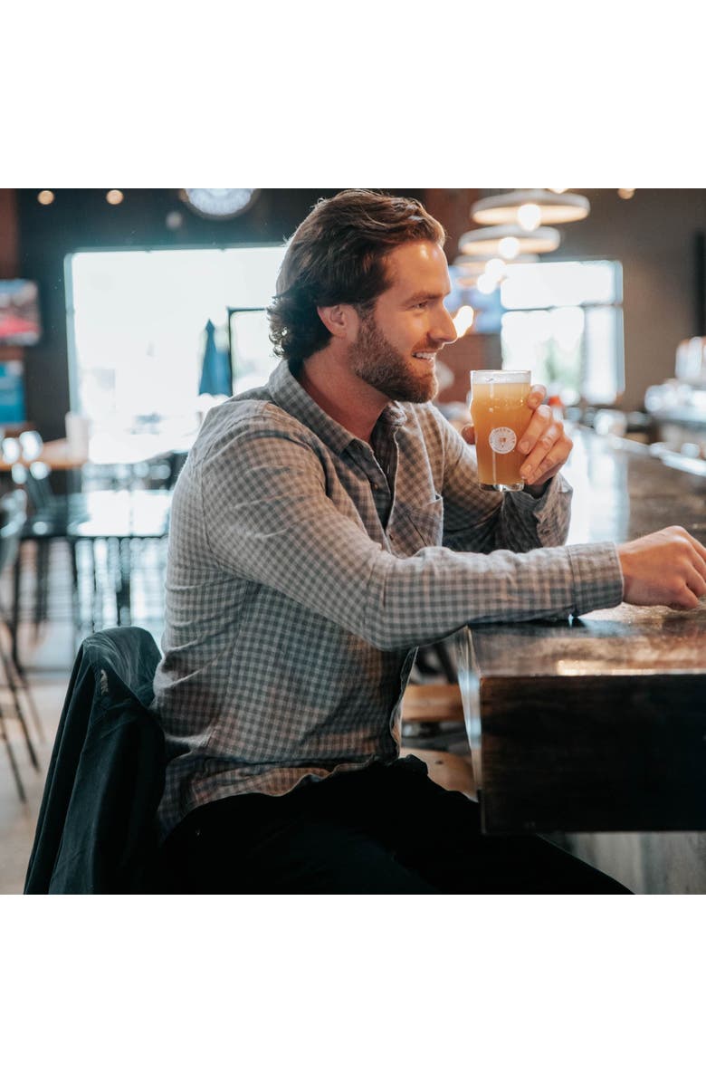 Mountain Khakis Downtown Flannel Shirt, Alternate, color, Jackson Grey