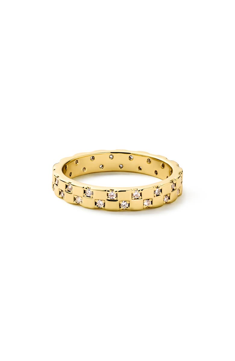 Ana Luisa Eden Cubic Zirconia Ring, Alternate, color, Gold / Clear