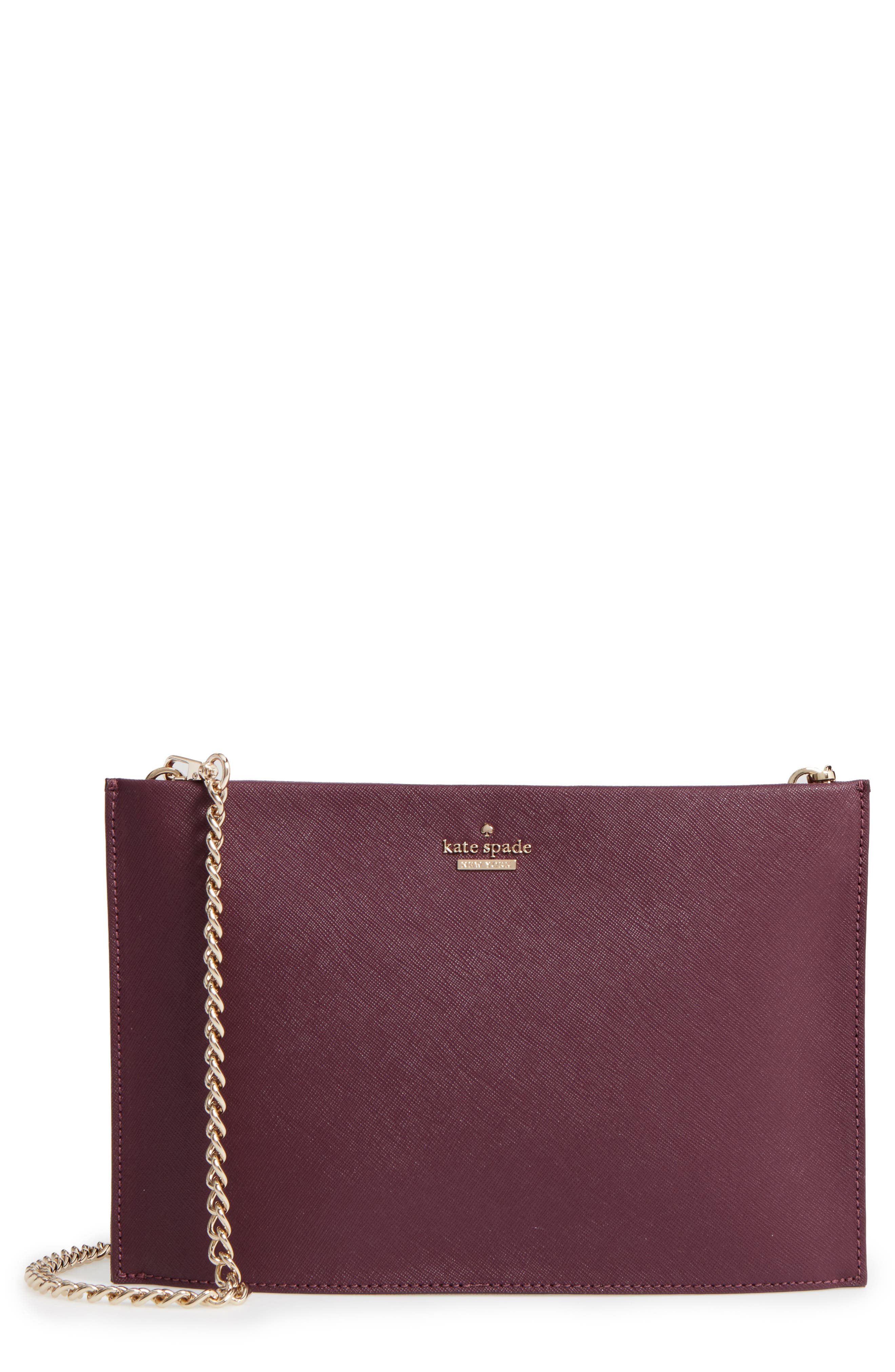 Kate Spade New York cameron street - sima leather shoulder bag, Main, color, 
