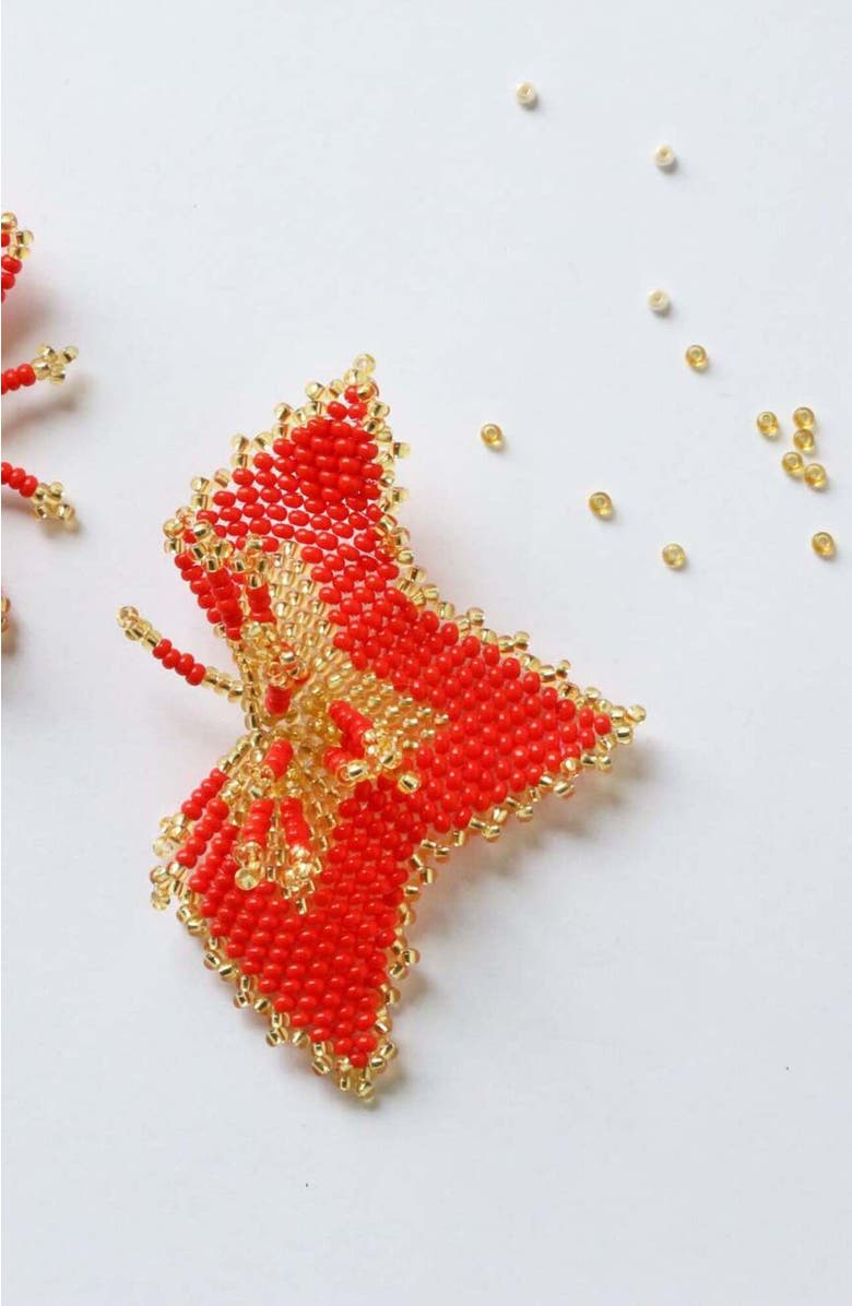 Fosterie Floral Earrings, Alternate, color, Multi