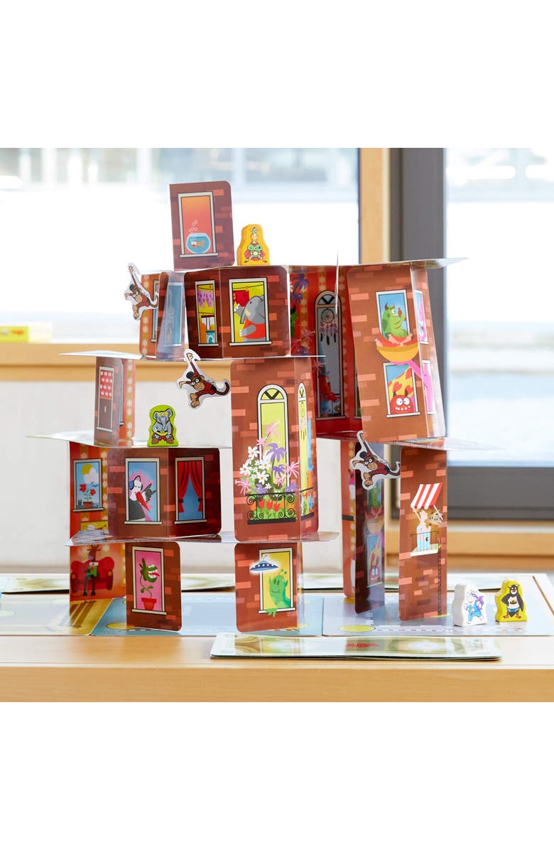 HABA Rhino Hero Super Battle - Exciting 3D Stacking Board Game for Kids & Adults, Fun Family Games, Stacking Card Games for Kids, Made in Germany, Alternate, color, Multi