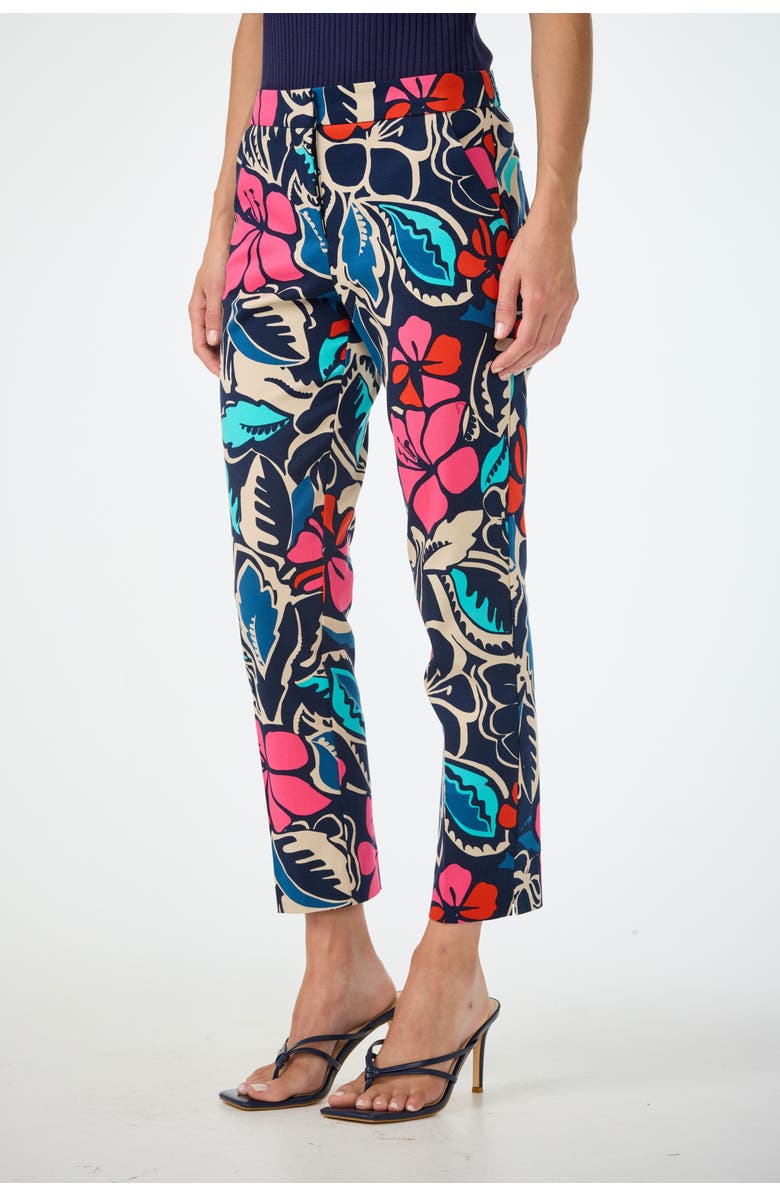 Trina Turk Moss 2 Printed Ankle Pant, Alternate, color, Multi