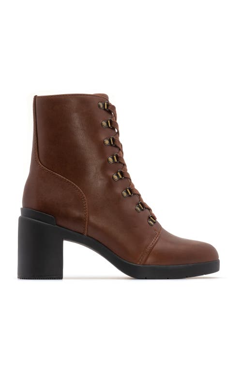 Abeo Metropolis Lace Boot In Brown - Regular