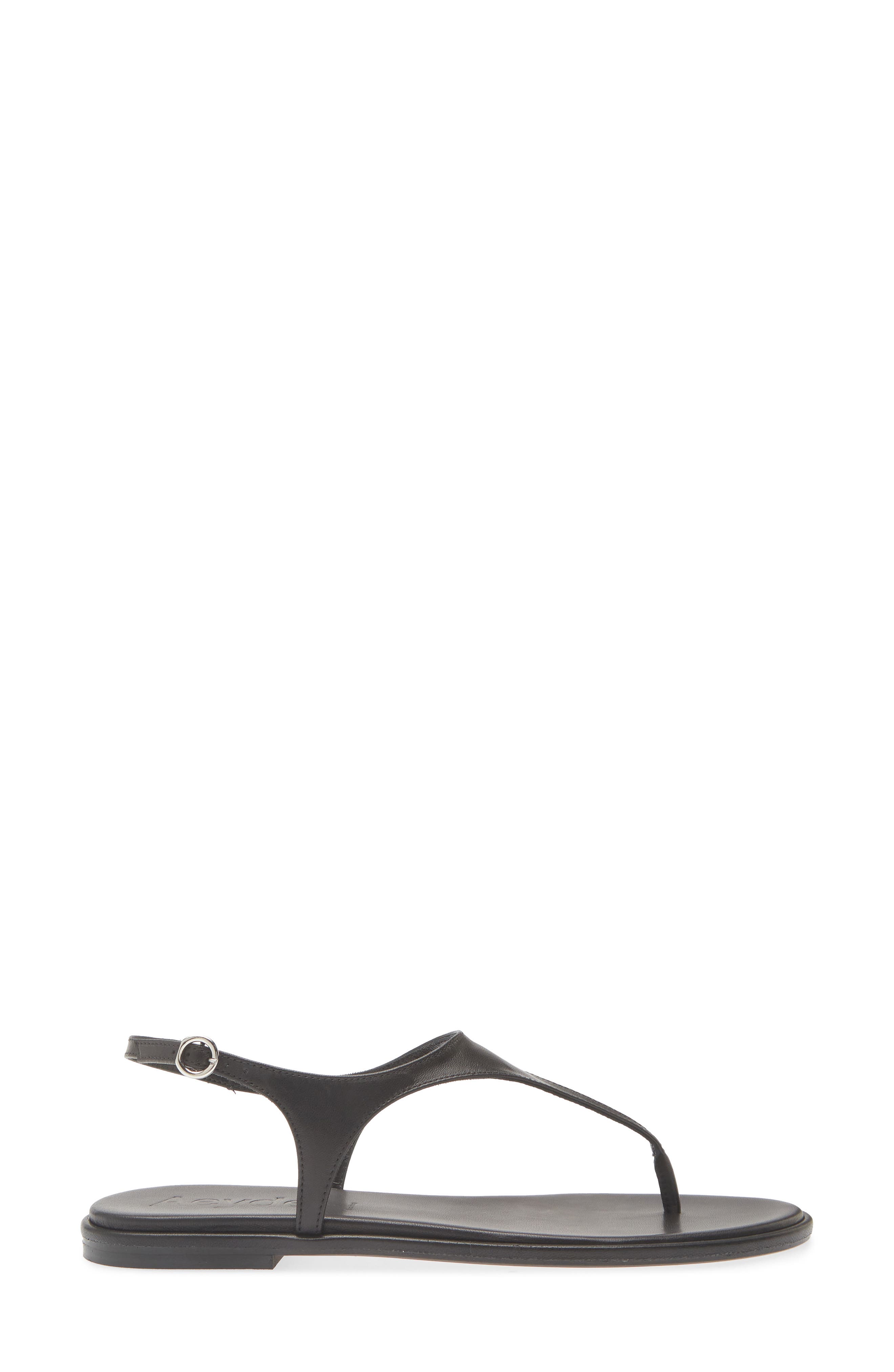 aeyde Raine Sandal, Alternate, color, Black