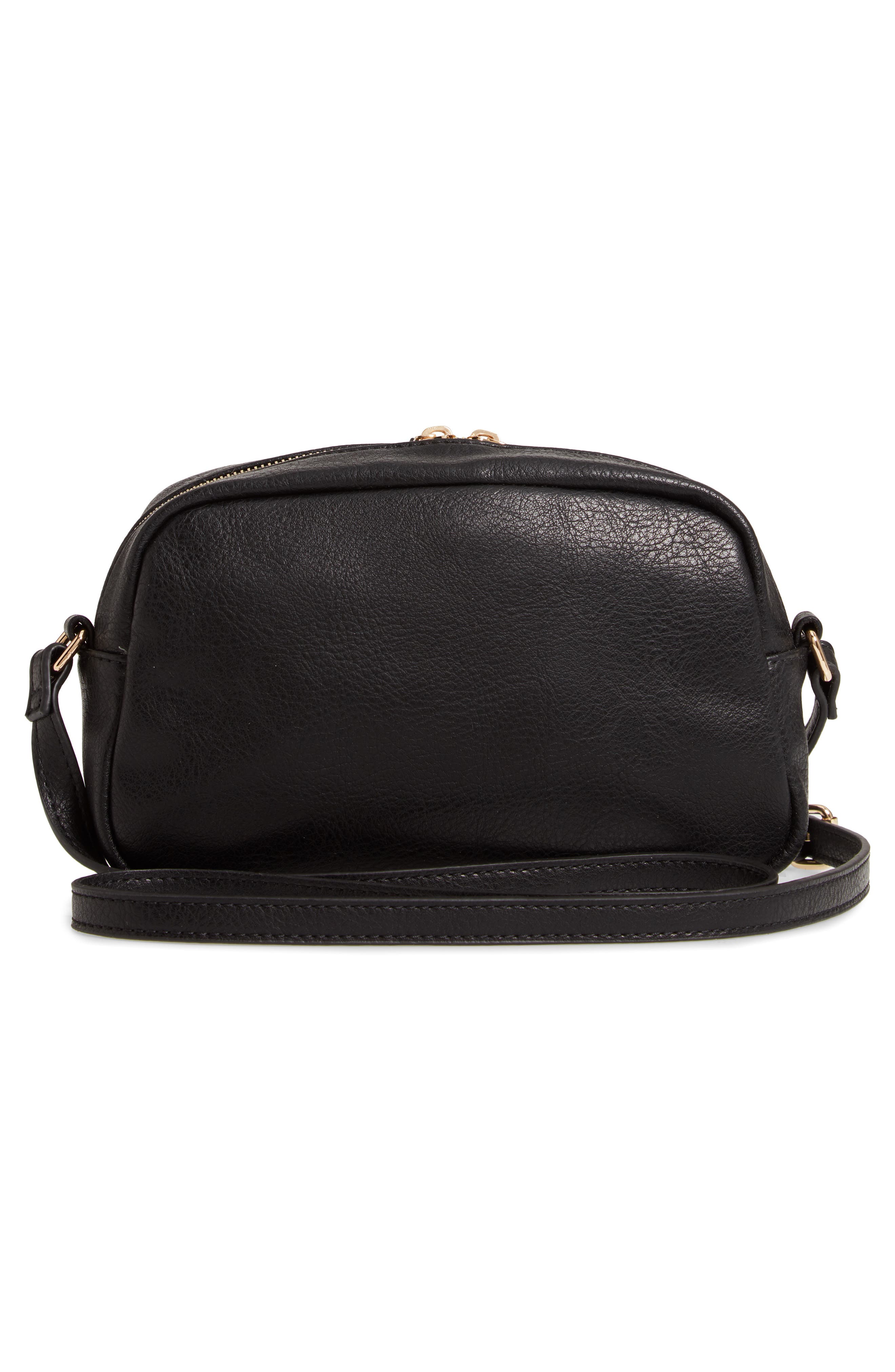 Sole Society Dael Faux Leather Crossbody Bag, Alternate, color, 