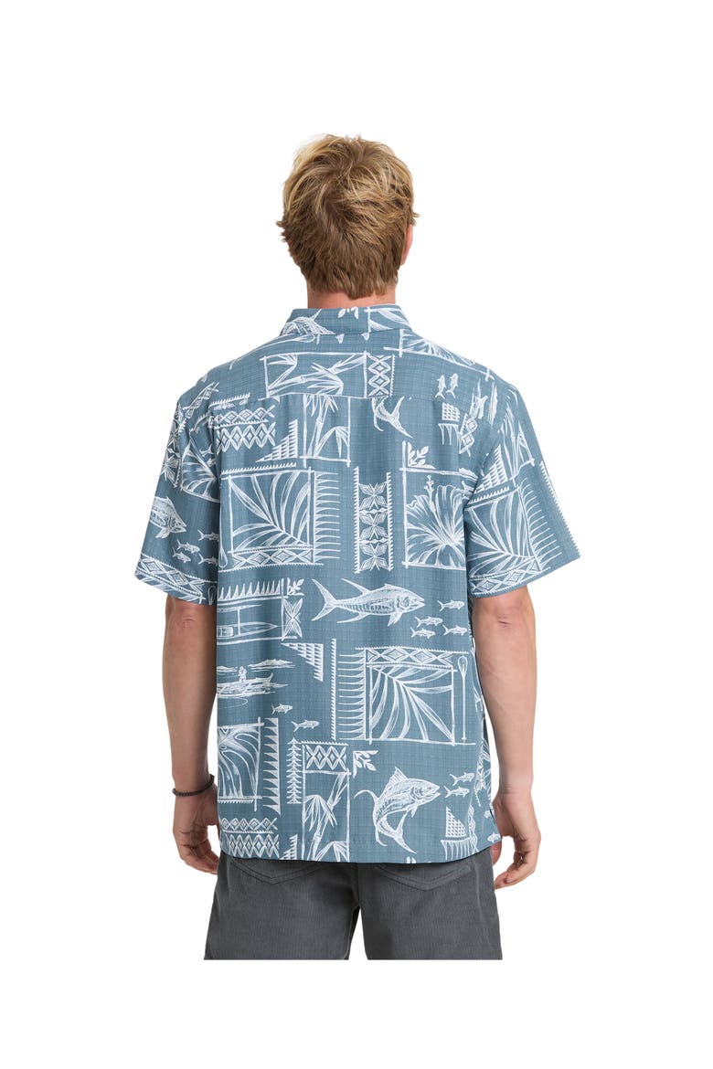 Paradise Bay Short Sleeve Shirt, Alternate, color, REAL TEAL