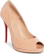 Christian Louboutin Lady Z Peep Toe Pump