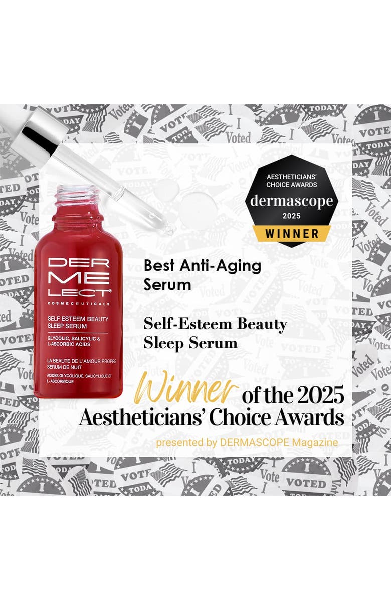 Dermelect SELF-ESTEEM Beauty Sleep Serum, Alternate, color, Clear