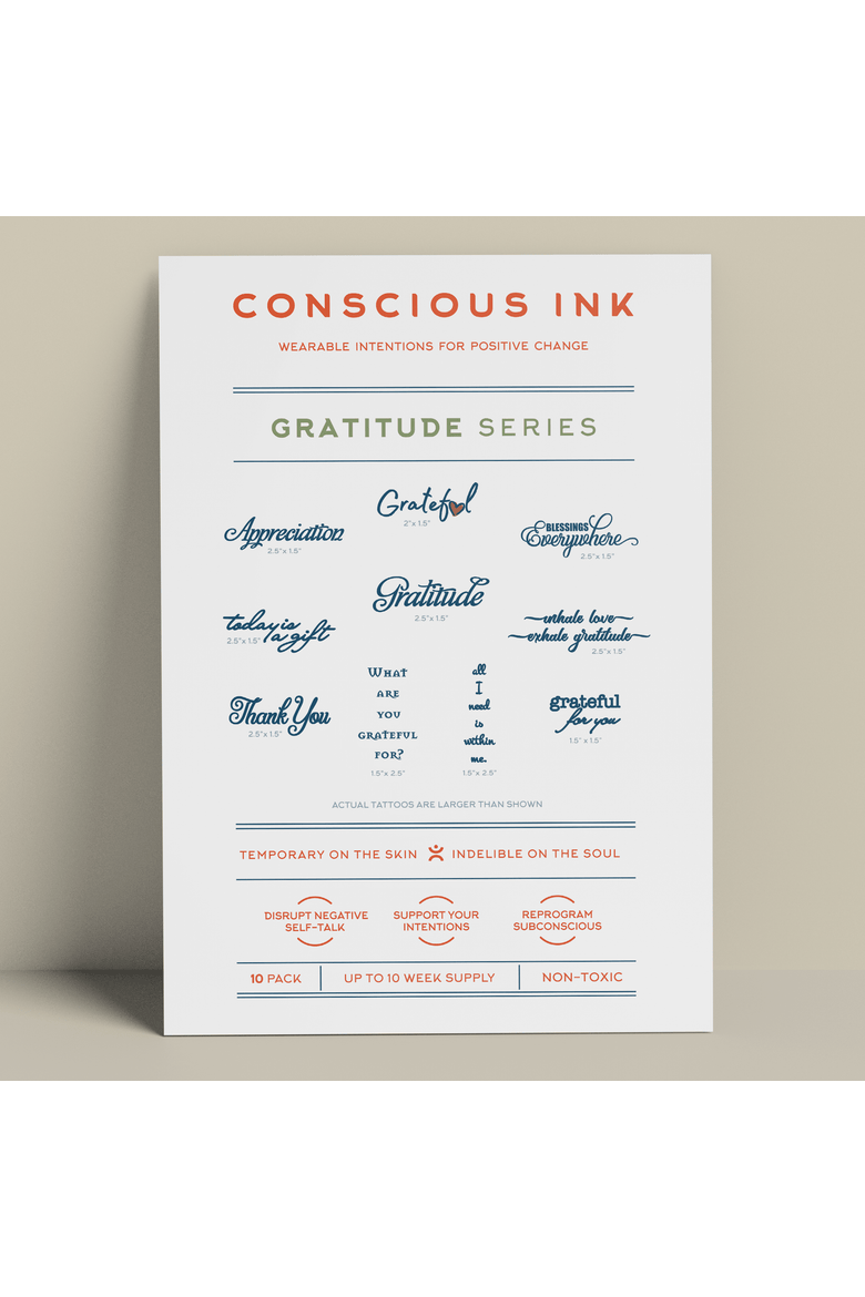 Gratitude Variety 10-Pack, Main, color, Black