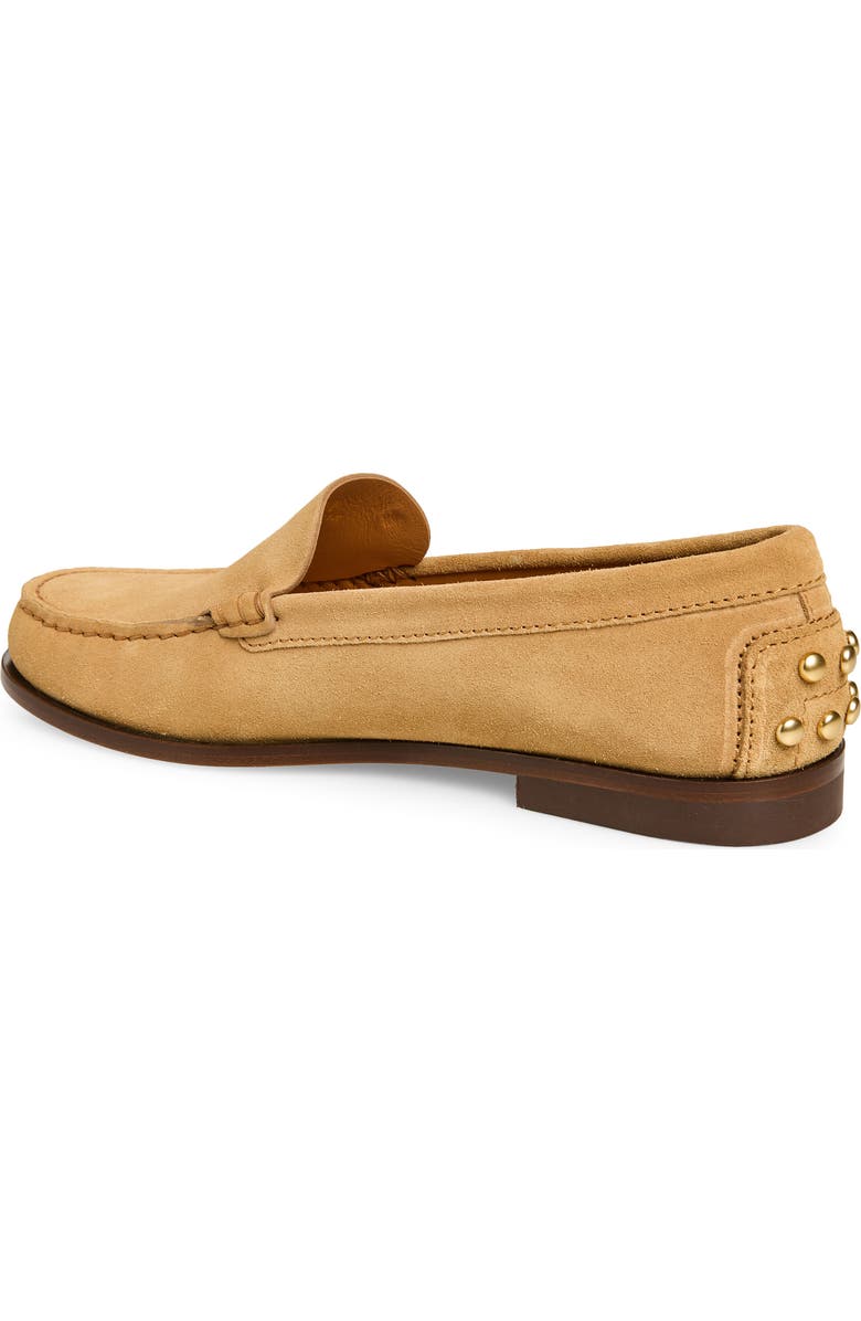 Tod's Stud Detail Slipper Loafer, Alternate, color, Ginger