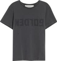 Golden Goose Distressed Cotton Logo Tee