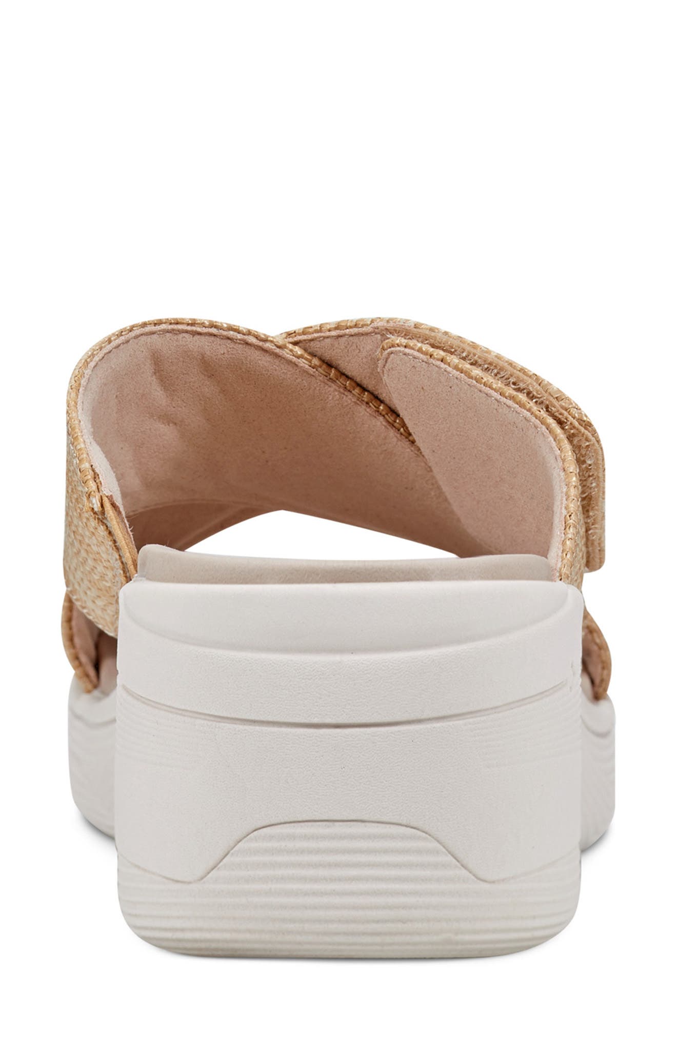 Easy Spirit Bindie Slide Sandal, Alternate, color, Natural