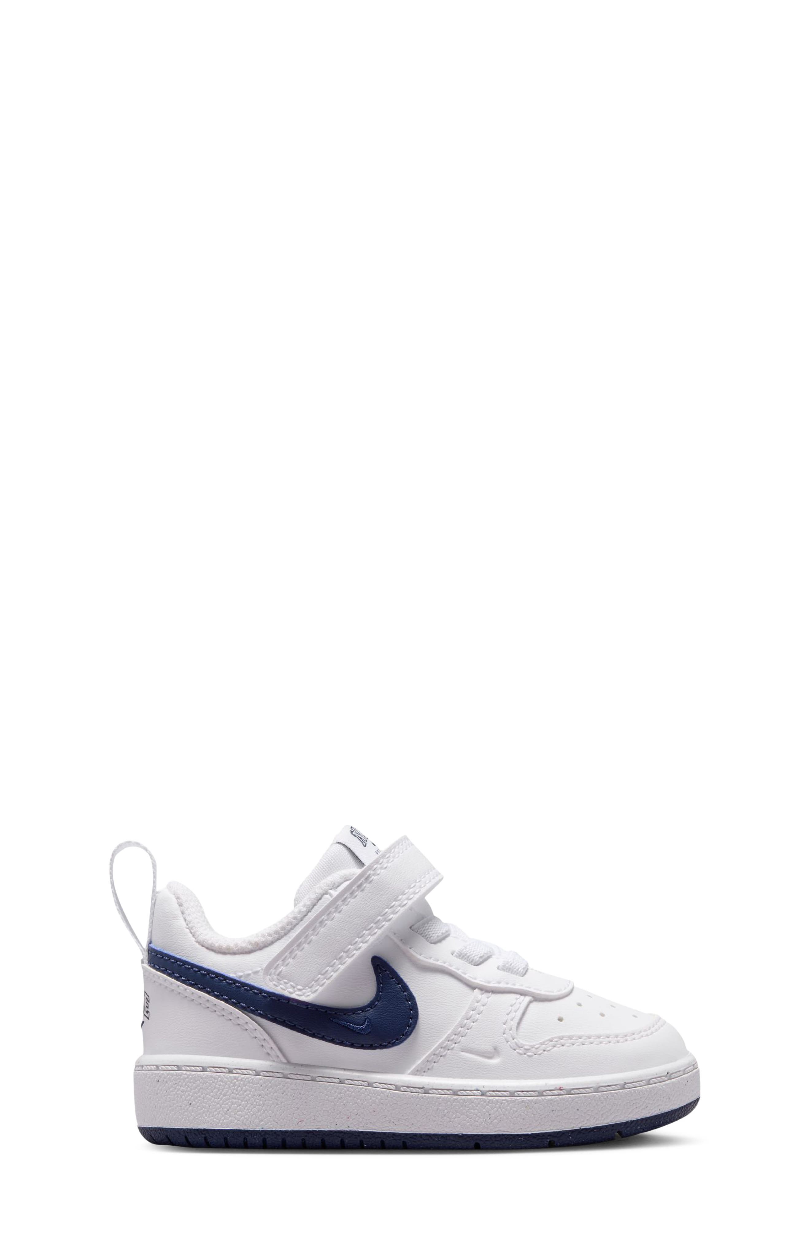 Kids' Court Borough Sneaker, Alternate, color, WHITE/ MIDNIGHT NAVY