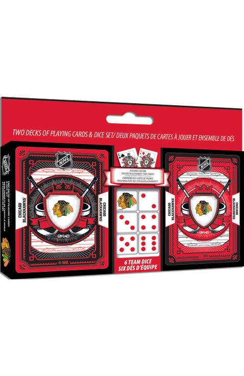 Chicago Blackhawks Playing Cards & Dice