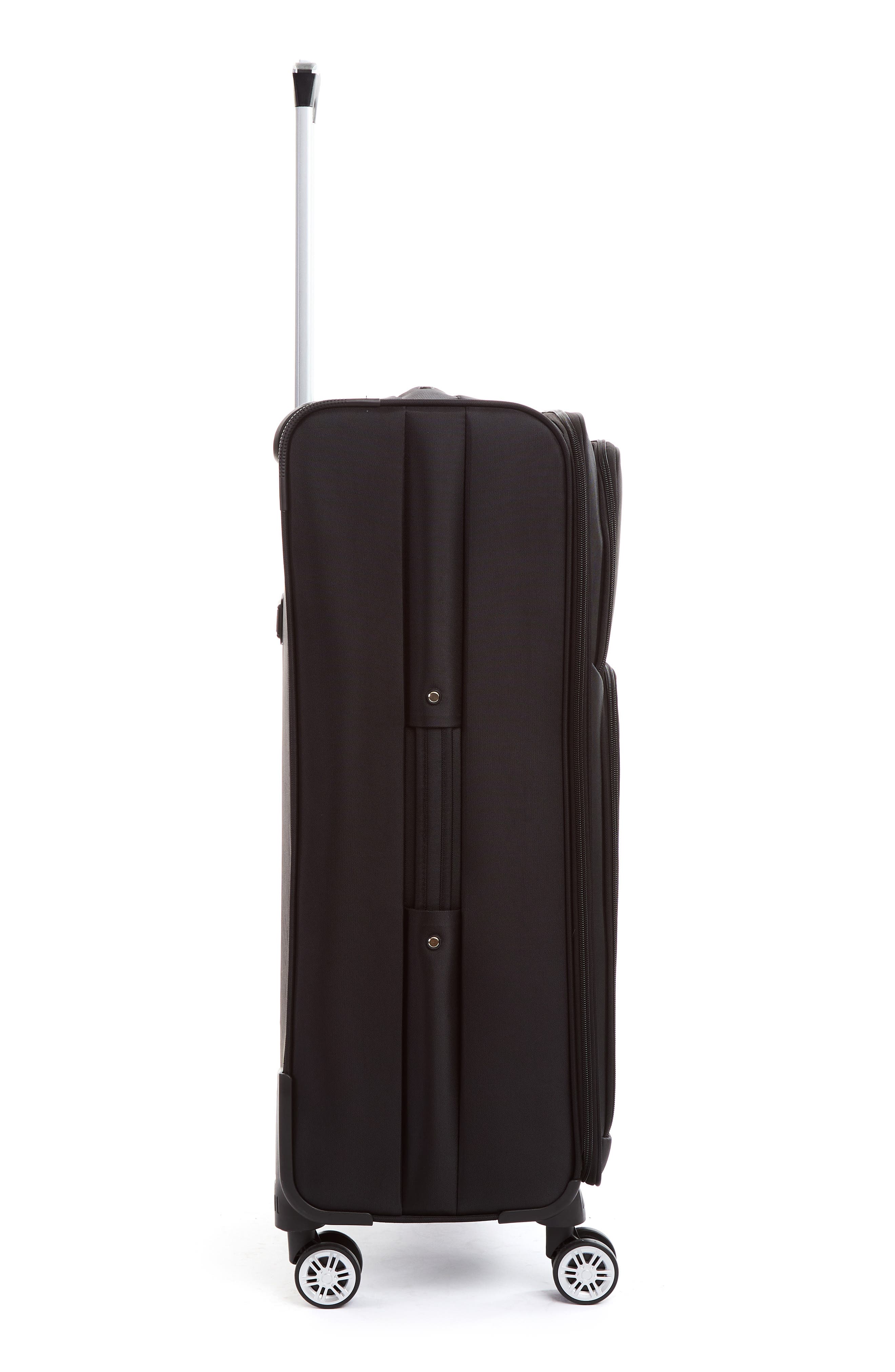 Lucky Brand Scout 28-Inch Hardside Spinner Packing Case, Alternate, color, Black Tonal