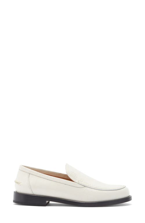 Labucq College Loafer In White
