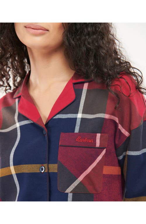 Barbour Ellery Large Tartan Check Cotton Pajama Set