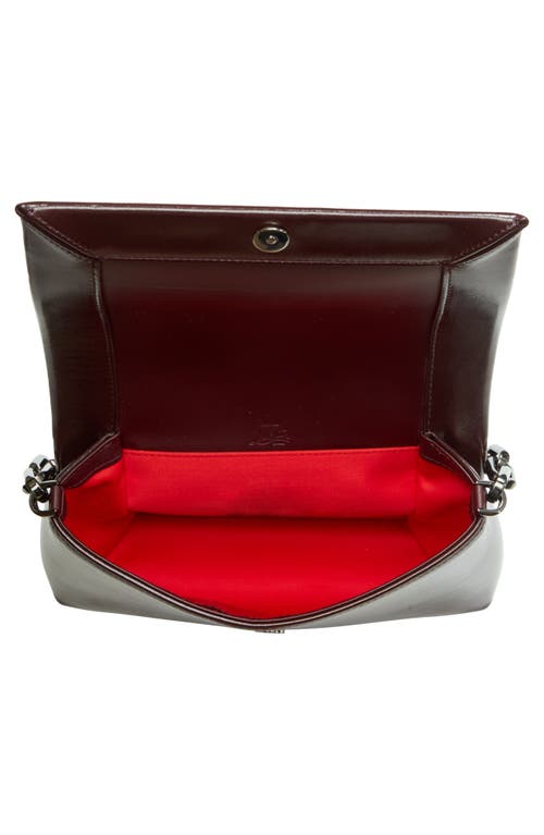 Christian Louboutin Small Loubi54 Soft Naplak Leather Shoulder Bag