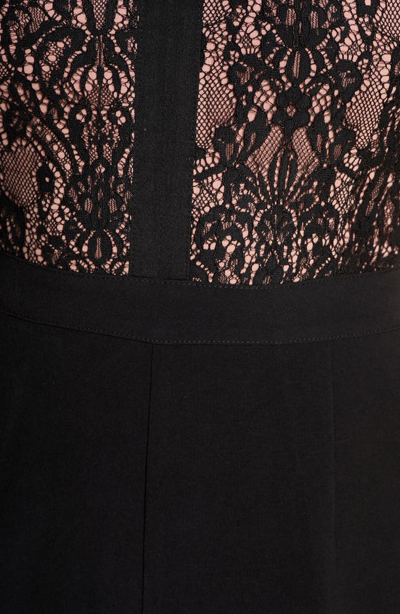 Adelyn Rae Sophie Lace Jumpsuit, Alternate, color, 