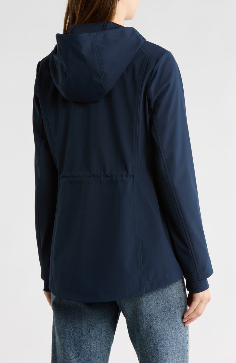 Tommy Hilfiger Water Resistant Coat, Alternate, color, Navy