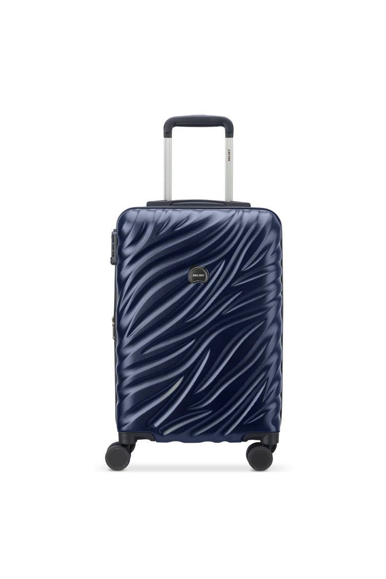 Alexis Hardside Expandable 21" Carry On Spinner Luggage, Main, color, Navy