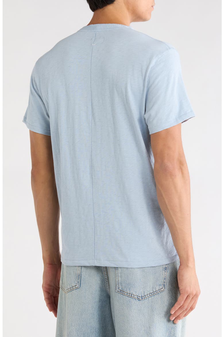 Classic Cotton Slub Jersey Henley, Alternate, color, CLOUD BLUE