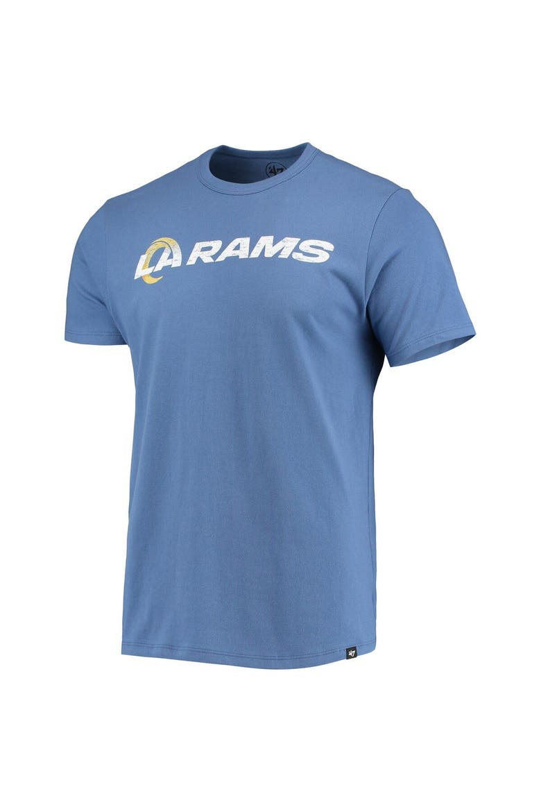 Men's '47 Royal Los Angeles Rams Replay Franklin T-Shirt, Alternate, color, Royal