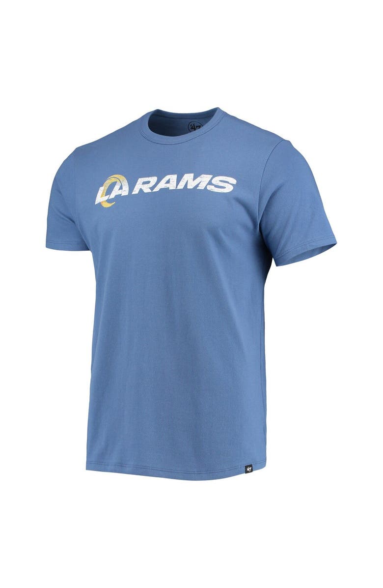 '47 Men's '47 Royal Los Angeles Rams Replay Franklin T-Shirt, Alternate, color, Royal