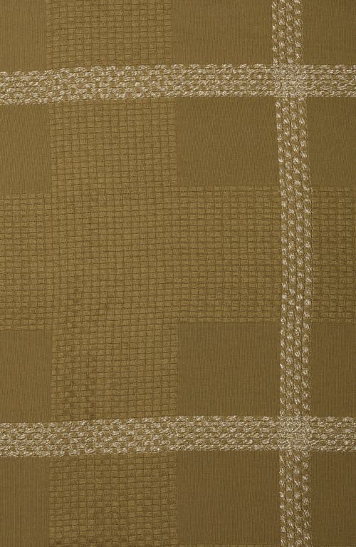 Vince Camuto Basketweave Scarf In Green
