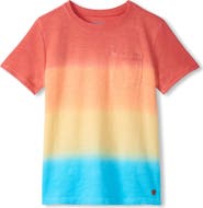 Hatley Kids' Gradient Stripe Crewneck T-Shirt