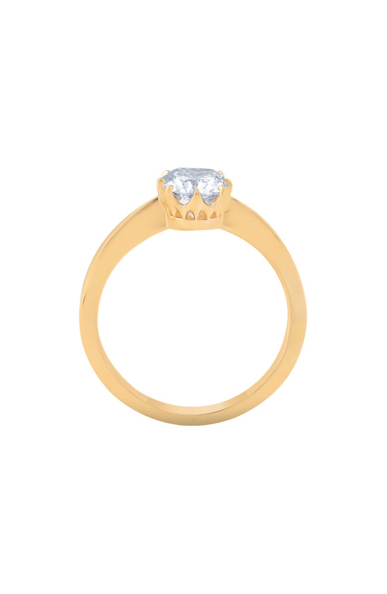 Bliss Diamond 1 1/2 Ct Solitaire Diamond Micro Prong Engagement Ring 14k Gold Lab Grown, Alternate, color, 