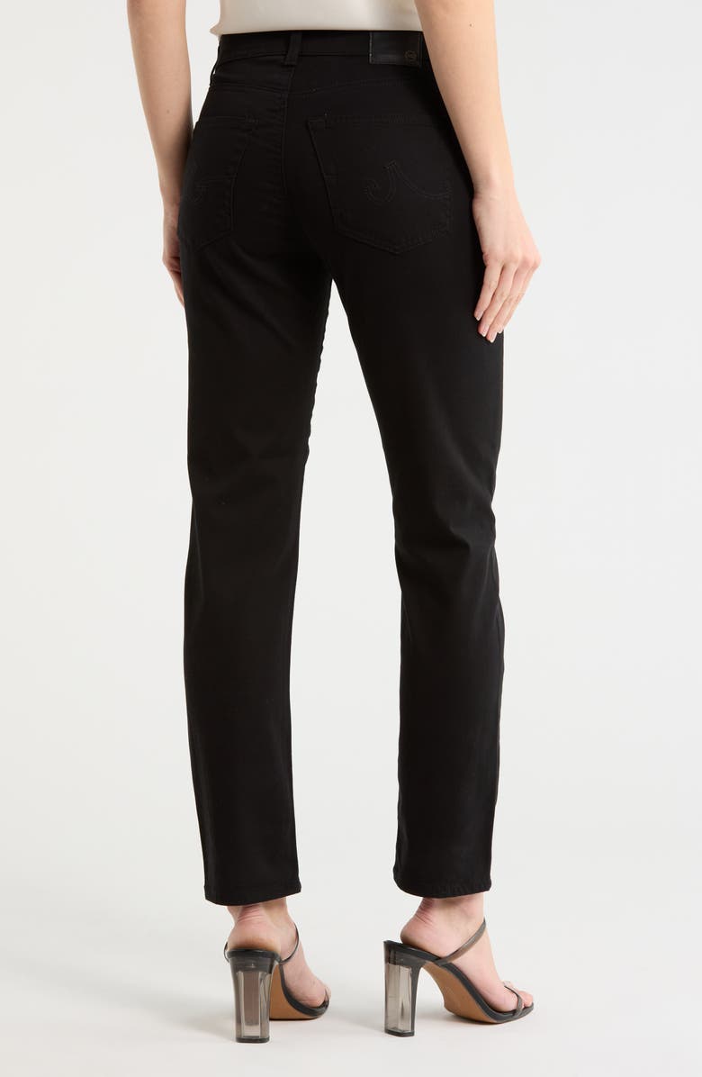 AG Ex-Boyfriend Slouchy Slim Ankle Jeans, Alternate, color, Super Black