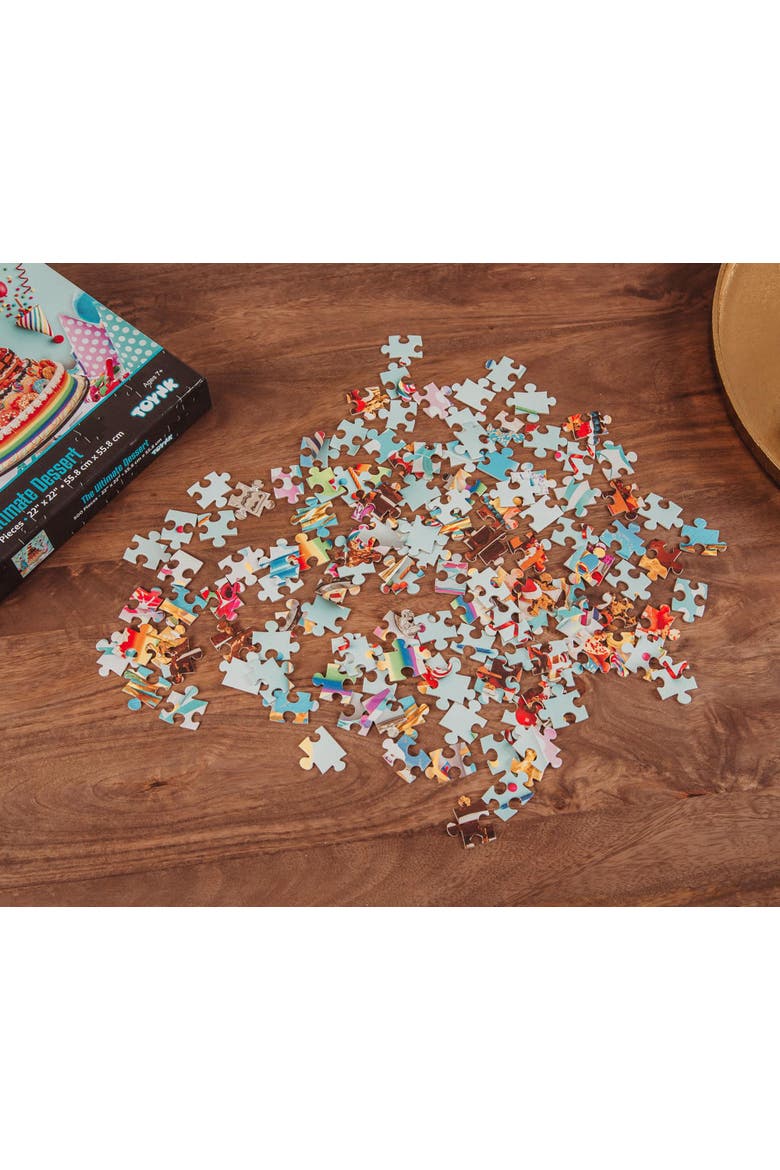 The Ultimate Dessert 500-Piece Jigsaw Puzzle, Alternate, color, Multi-Color
