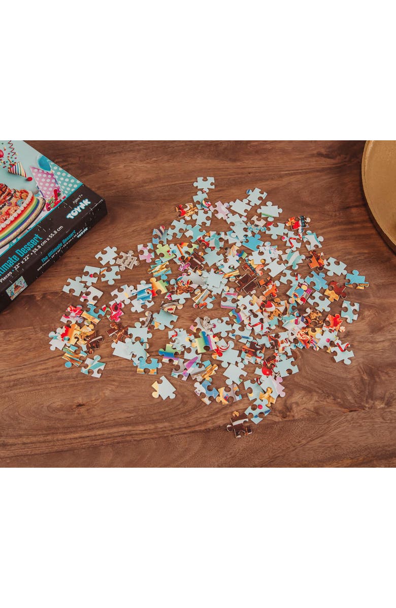 Toynk The Ultimate Dessert 500-Piece Jigsaw Puzzle, Alternate, color, Multi-Color