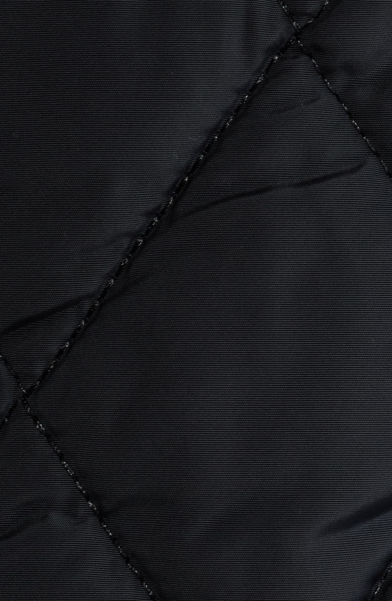 Caslon<sup>®</sup> Mixed Media Quilted Sweater Jacket, Alternate, color, 