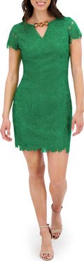 Kensie Lace Sheath Dress