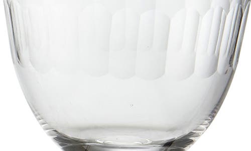 The Vintage List Set Of 2 Crystal Wine Glasses In Transparent